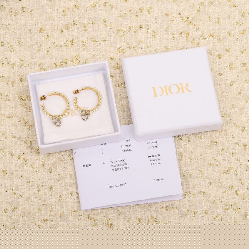 ch**an D*or earrings